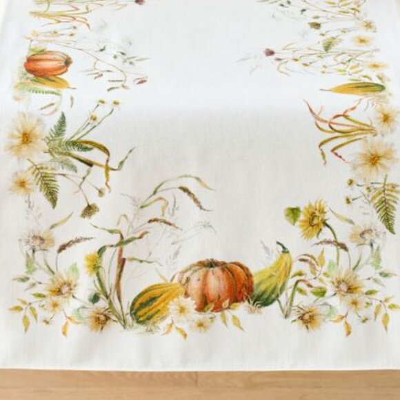 NWT Pottery Barn Bedford Harvest Table Runner - Picture 1 of 3